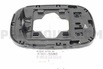 8793150460 OUTER MIRROR, RH