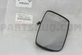 8793152120 MIRROR SUB-ASSY, OUTER REAR VIEW, 