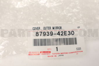 8793942E30 COVER, OUTER MIRROR