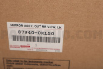 879400KL50 Toyota MIRROR ASSY  OUTER R