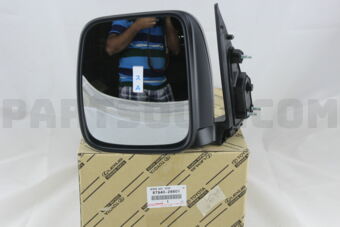 8794026601 MIRROR ASSY, OUTER REAR VIEW, LH