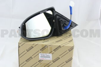 8794033A01 MIRROR ASSY, OUTER REAR VIEW, LH