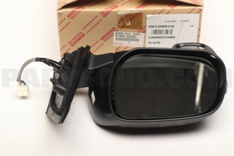 8794042A20 Toyota MIRROR ASSY, OUTER REAR VIEW, LH
