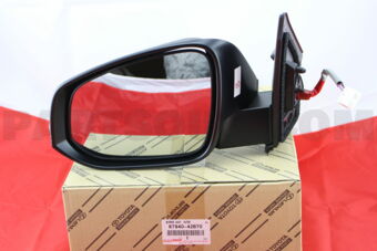 8794042B70 MIRROR ASSY, OUTER REAR VIEW, LH