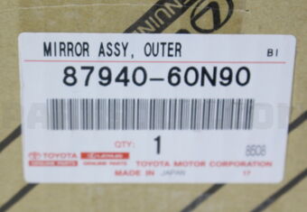 8794060N90 Toyota MIRROR ASSY, OUTER REAR VIEW, LH