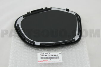 8794726160 MIRROR, OUTER REAR VIEW, LH