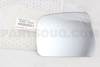 8794735260 MIRROR, OUTER REAR VIEW, LH