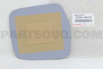 8794760170 MIRROR, OUTER REAR VIEW, LH