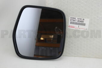8794760480 MIRROR, OUTER REAR VIEW, LH