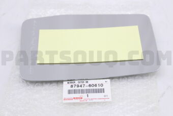 8794760610 Toyota MIRROR  OUTER RR