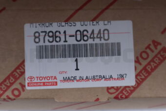 8796106440 MIRROR OUTER, LH
