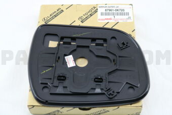 879610K720 MIRROR OUTER, LH