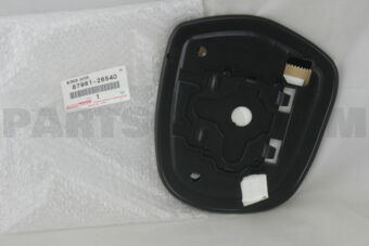 8796126540 MIRROR SUB-ASSY, OUTER REAR VIEW, 