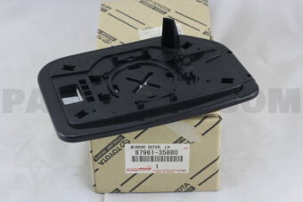 8796135880 MIRROR SUB-ASSY, OUTER REAR VIEW, 