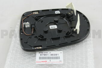 8796148391 MIRROR OUTER, LH