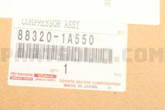 883201A550 COMPRESSOR ASSY, COOLER