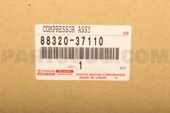 8832037110 COMPRESSOR ASSY, COOLER