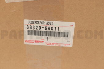 883206A011 COMPRESSOR ASSY, COOLER