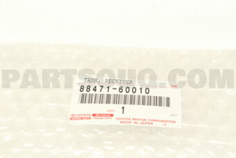 8847160010 RECEIVER &amp; DRYER ASSY, COOLER