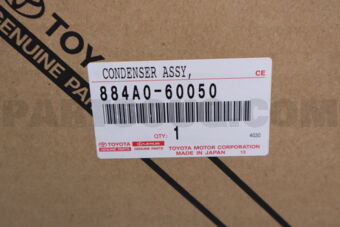 884A060050 CONDENSER ASSY