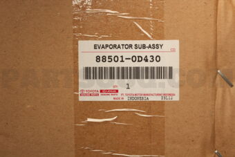 885010D430 Toyota EVAPORATOR SUB-ASSY
