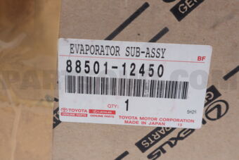 8850112450 Toyota EVAPORATOR SUB-ASSY, COOLER, NO.1