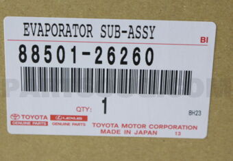 8850126260 EVAPORATOR SUB-ASSY (REAR)