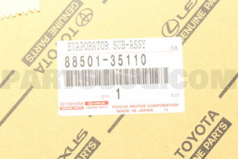 8850135110 EVAPORATOR SUB-ASSY, COOLER, NO.1