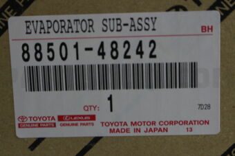 8850148242 EVAPORATOR SUB-ASSY, COOLER, NO.1