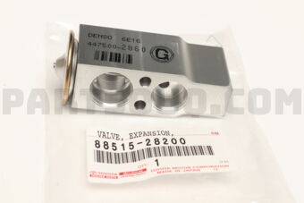 8851528200 VALVE, REAR COOLING UNIT EXPANSION