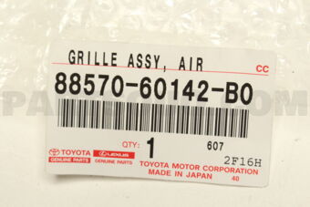 8857060142B0 GRILLE ASSY  AIR