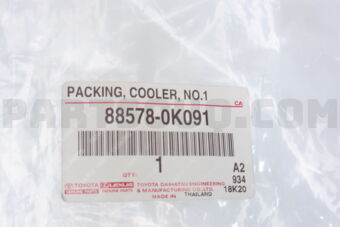 885780K091 PACKING, COOLING PIPE, NO.3
