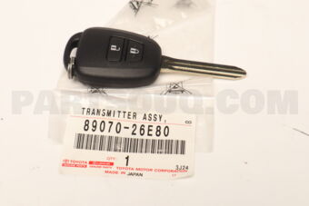 8907026E80 Toyota TRANSMITTER ASSY