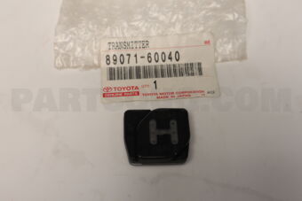 8907160040 Toyota MODULE SET, TRANSMITTER SUB-ASSY, DOOR CONTROL