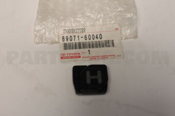 8907160040 Toyota MODULE SET, TRANSMITTER SUB-ASSY, DOOR CONTROL