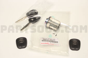 8907305071 CYLINDER &amp; KEY SET, IGNITION SWITCH LOCK