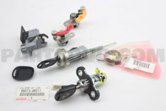 8907348011 CYLINDER SET, LOCK W/TRANSMITTER H