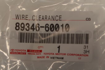 8934660010 WIRE, CLEARANCE