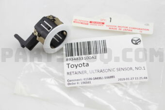 8934833100A2 RETAINER, ULTRASONIC SENSOR, NO.