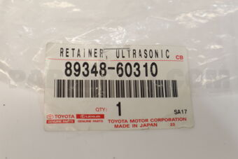 8934860310 Toyota RETAINER  ULTRASONIC