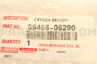 8946506290 SENSOR, OXYGEN