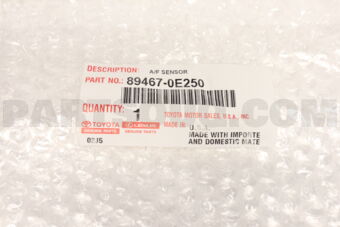 894670E250 SENSOR, AIR FUEL