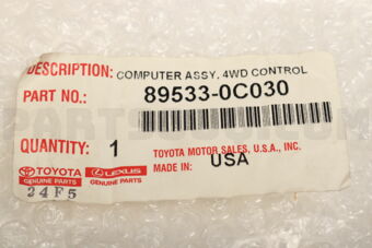895330C030 COMPUTER, 4 WHEEL DRIVE CONTROL, N