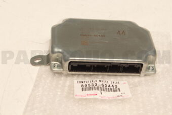 8953360440 Toyota COMPUTER, 4 WHEEL