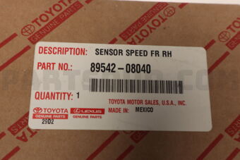 8954208040 SENSOR, SPEED, FR RH