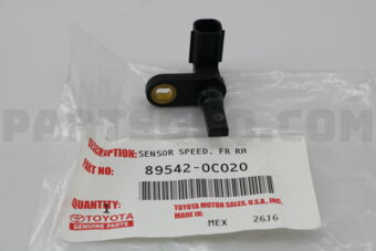 895420C020 SENSOR, SPEED, FRONT RH