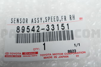 8954233151 SENSOR  SPEED  FR RH