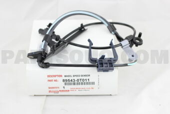 895430T011 SENSOR, SPEED, FRONT LH