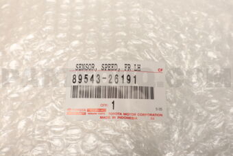 8954326191 Toyota SENSOR  SPEED  FR LH