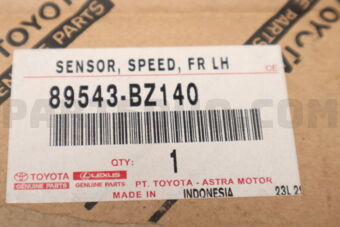 89543BZ140 SENSOR  SPEED  FR LH